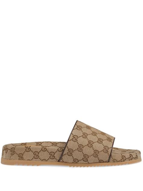 gucci slides women berry print|Gucci slide sandals.